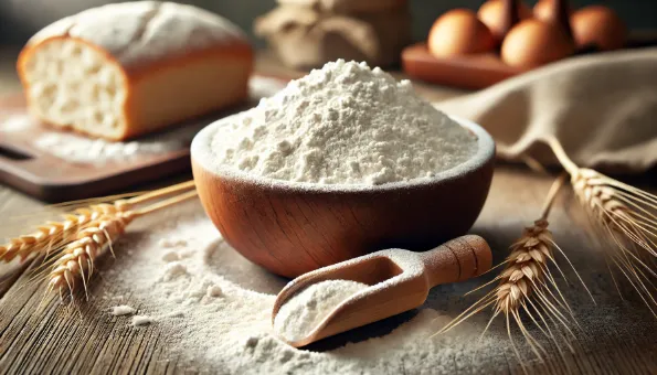 Farinha de pão: 12-14 % proteína para glúten forte