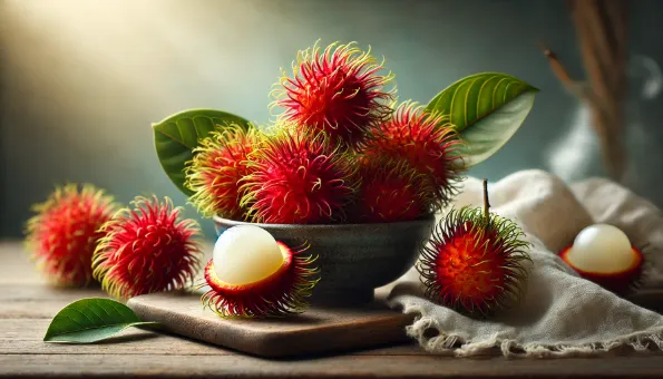 Rambutan: Juicy Tropical Fruit Rich in Vitamin C