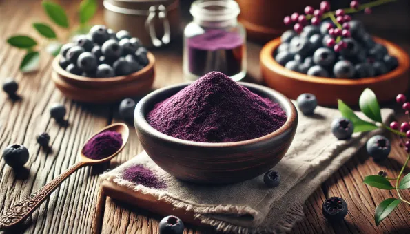 Açaí tozu: antioksidan ve sağlıklı yağ açısından zengin süper gıda