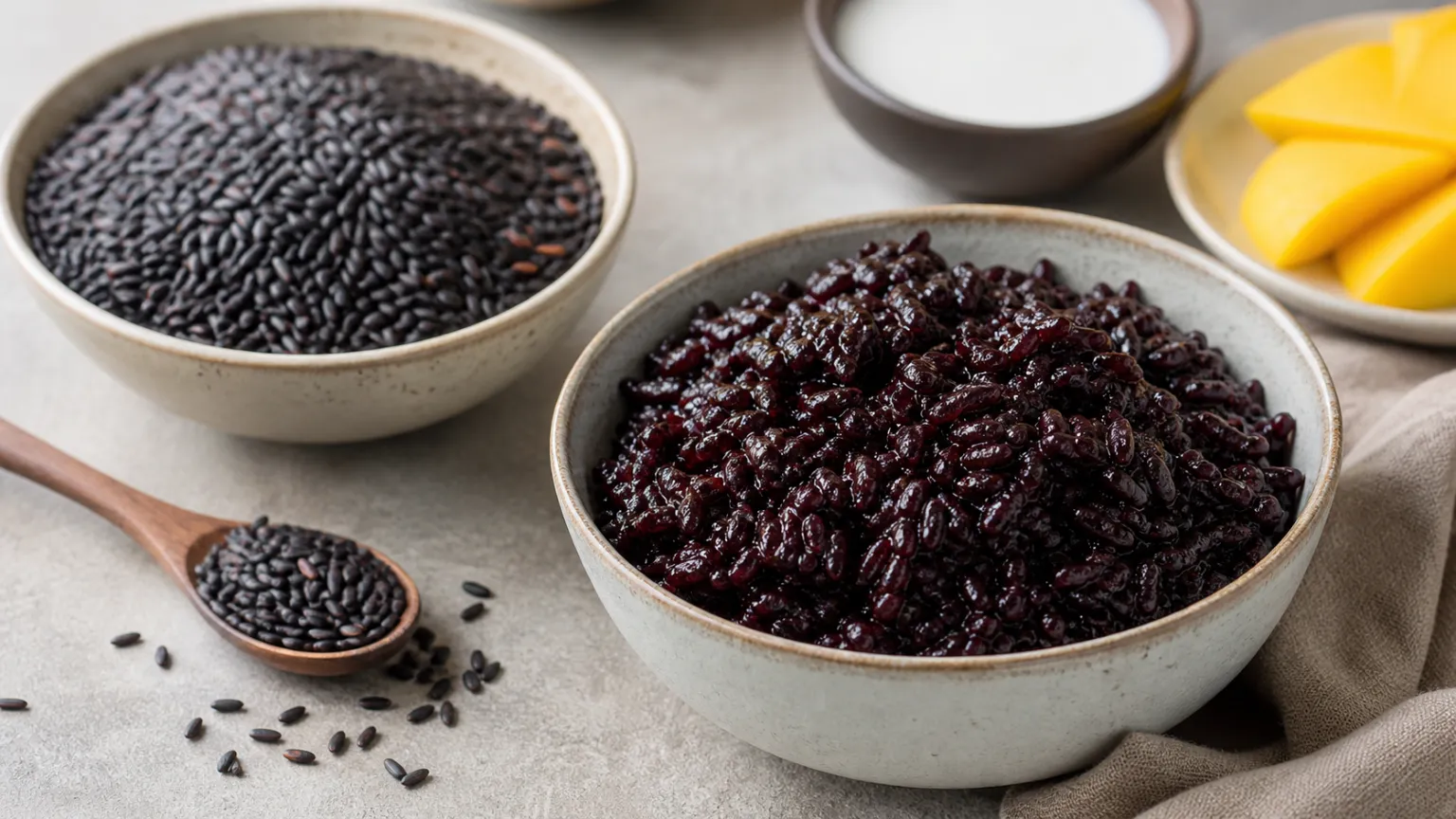 Black Glutinous Sticky Rice: The Nutty, Antioxidant-Rich Rice of Asia