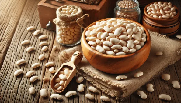 Haricot de Lima: 115 kcal & 8 g prot./100 g cuit