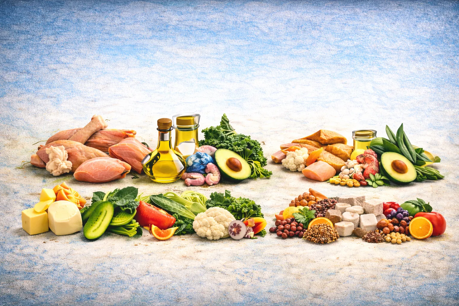 Liste d’aliments keto : autorisés et à éviter
