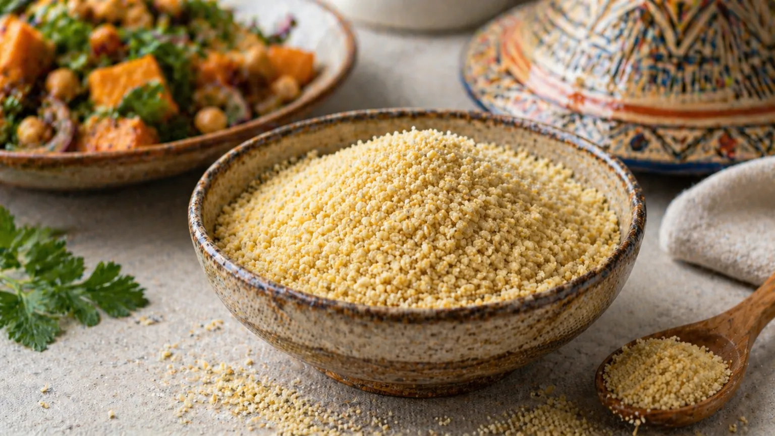 Couscous: Light and Versatile North African Grain