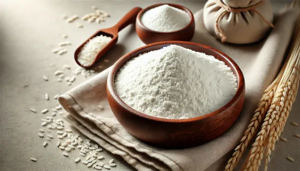 Farine de riz gluant: farine sans gluten pour desserts asiatiques
