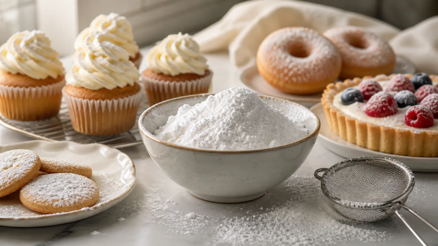 Powdered Sugar: Essential Sweetness for Frosting and Baking