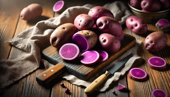 Ljubičasti krompir: antioksidansi, vlakna i kalij u jednoj gomolji