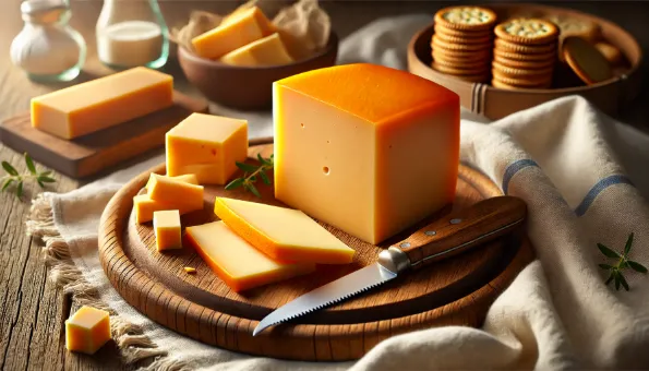 Colby : fromage doux du Midwest, 24 g de protéines pour 100 g
