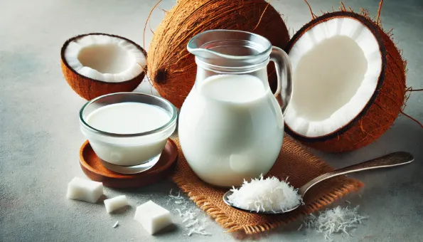 Coconut Milk: Creamy, Dairy‑Free Source of MCTs & Manganese