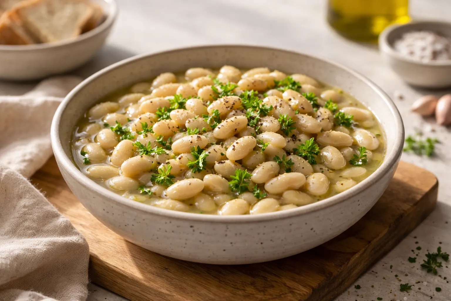 Great Northern Beans: Mild White Legume Rich in Fiber, Plant Protein, Iron & Folate