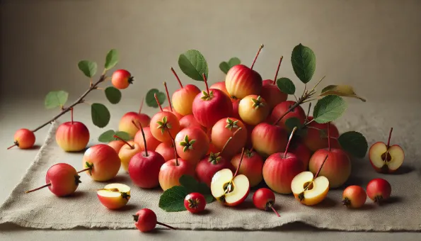 Pommettes: petites pommes riches en vitamine C