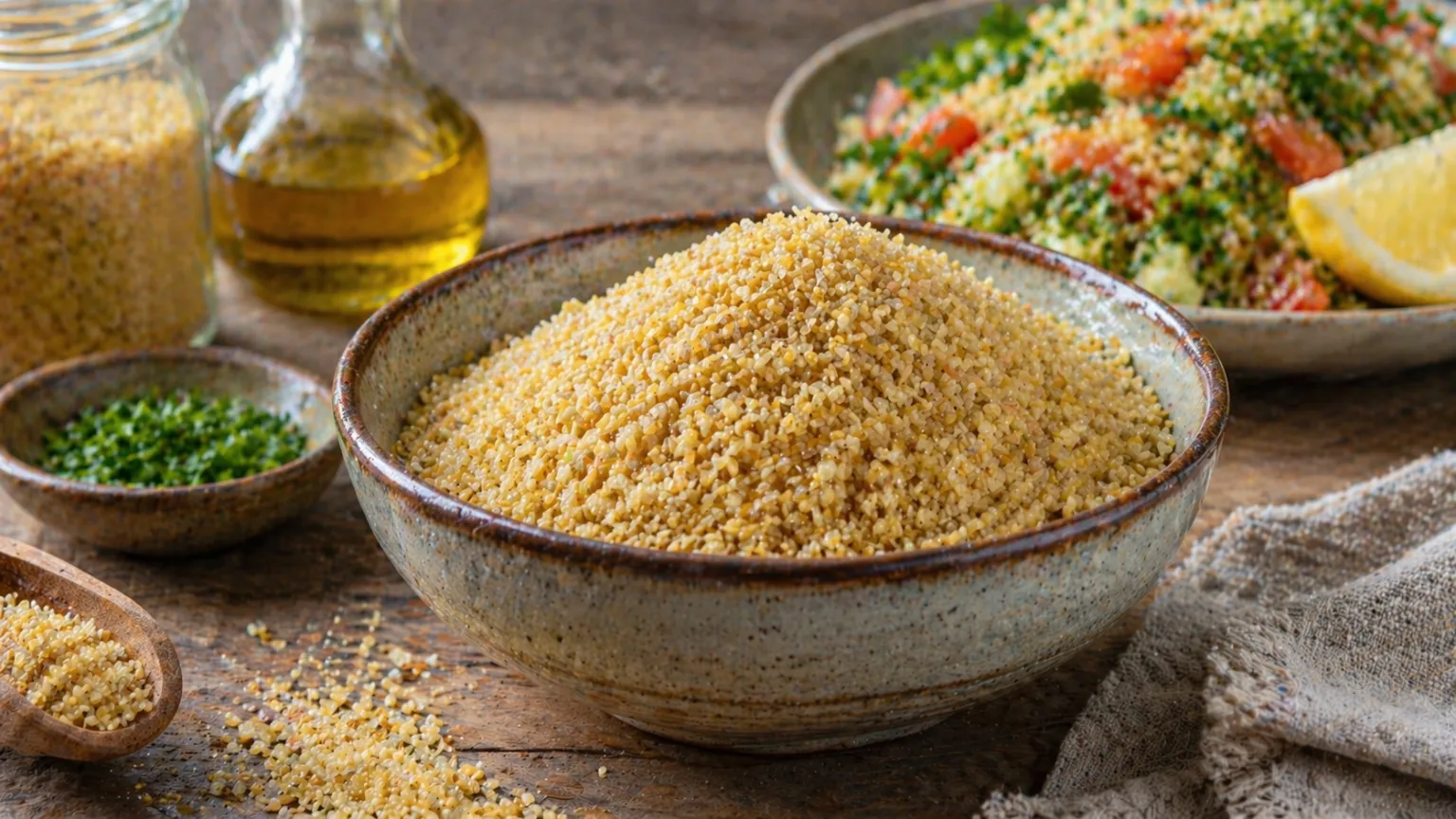 Bulgur: Nutritious Whole Grain Staple from the Middle East