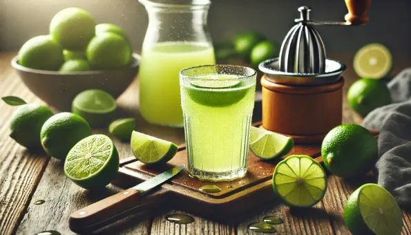 Sok od limete: osvježavajući izvor vitamina C