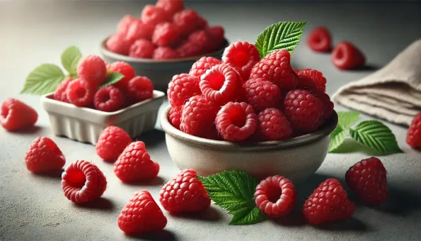 Framboesas: ricas em antioxidantes e vitamina C