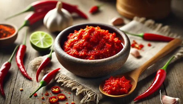 Sambal Oelek: Bright Indonesian Chili Paste