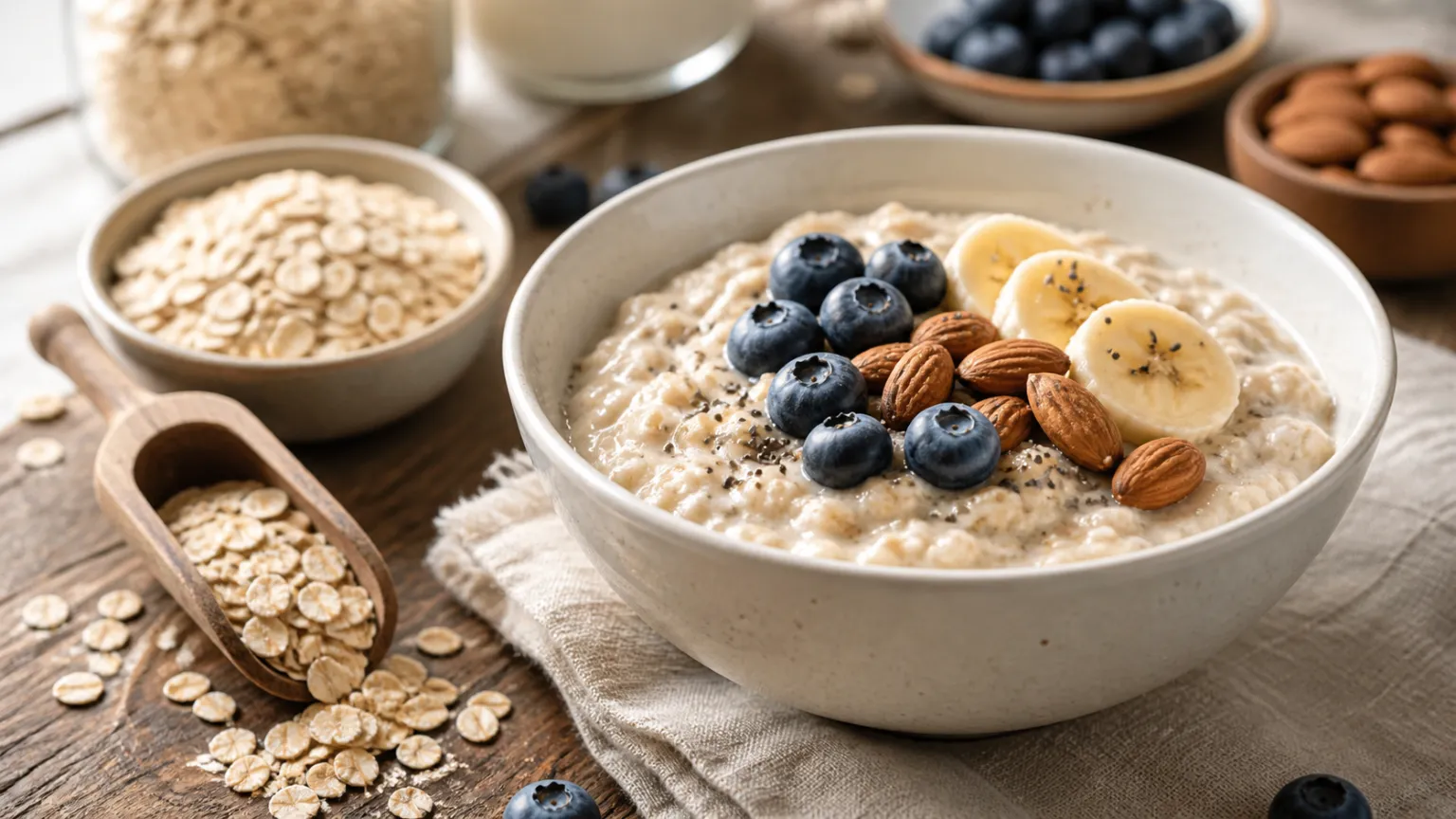 Oatmeal Cereal: Fiber-Rich and Heart-Healthy Breakfast