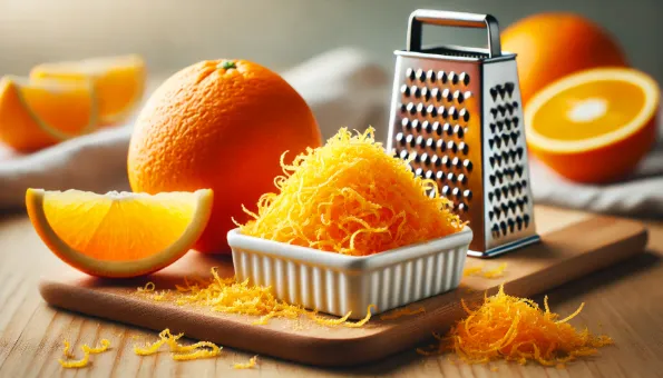 Orange Zest: Citrus Aroma and Nutrients