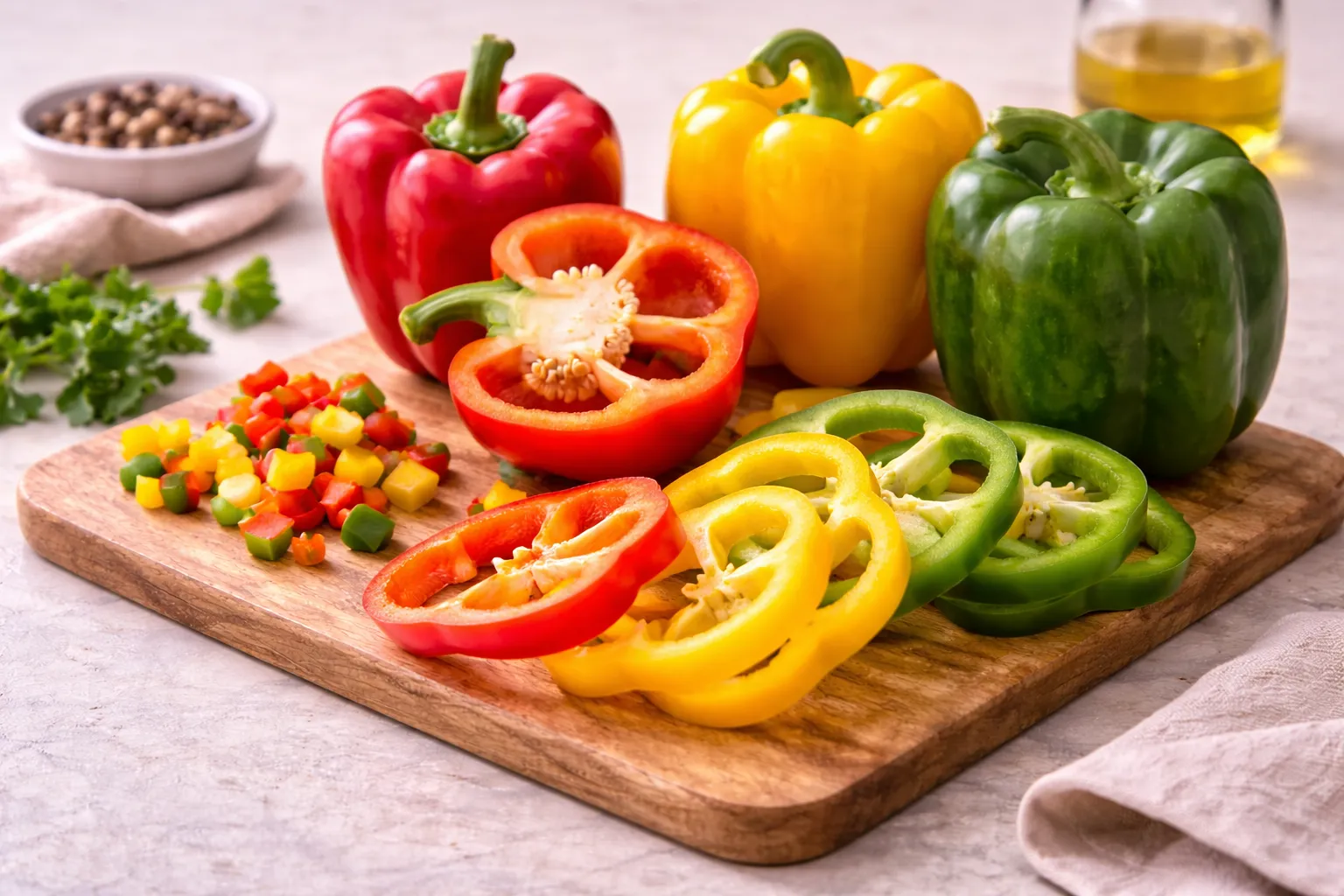Bell Peppers: Nutrition Facts, Benefits, Calories, and Uses