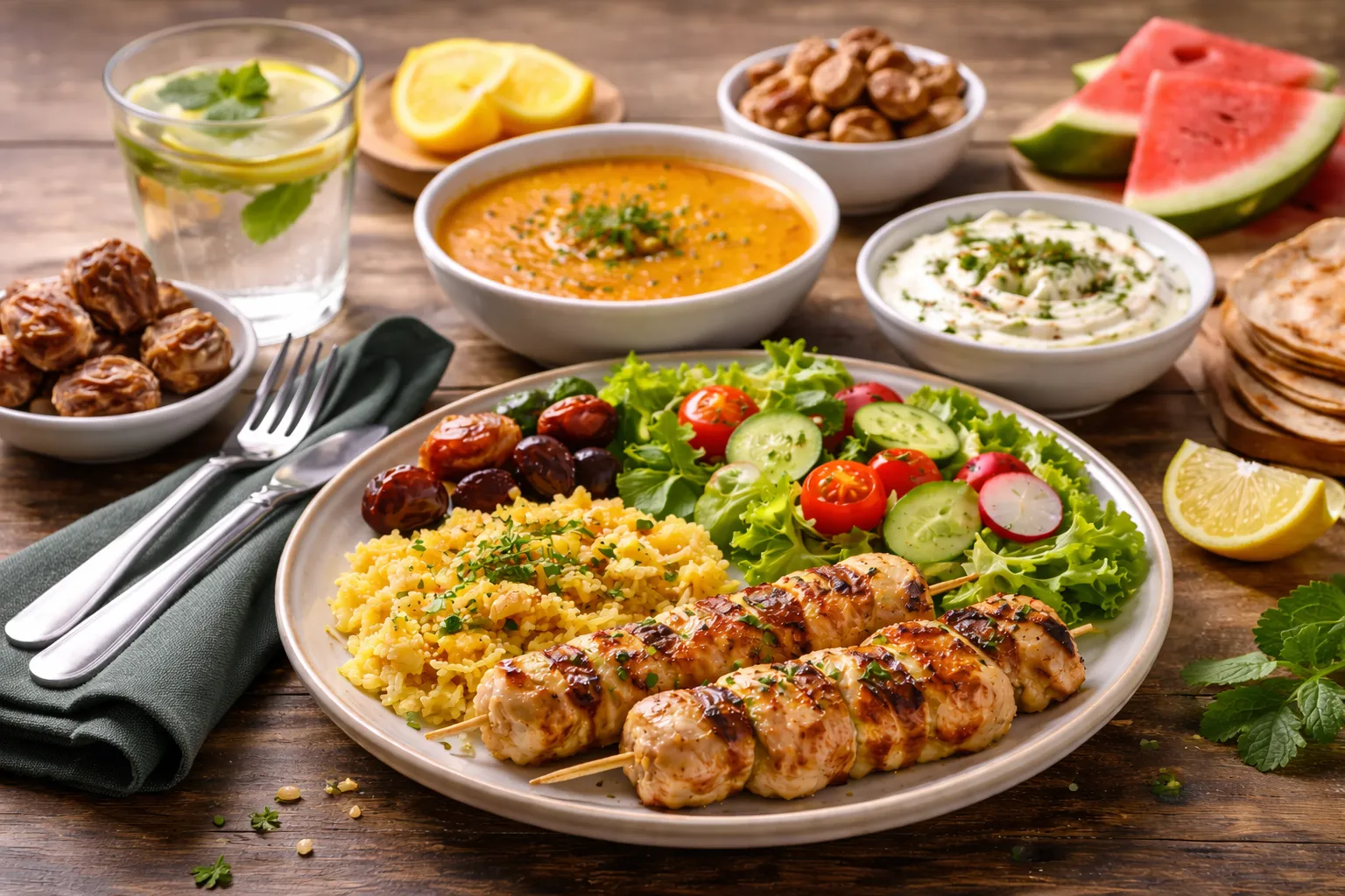 Leichter Magen nach dem Iftar