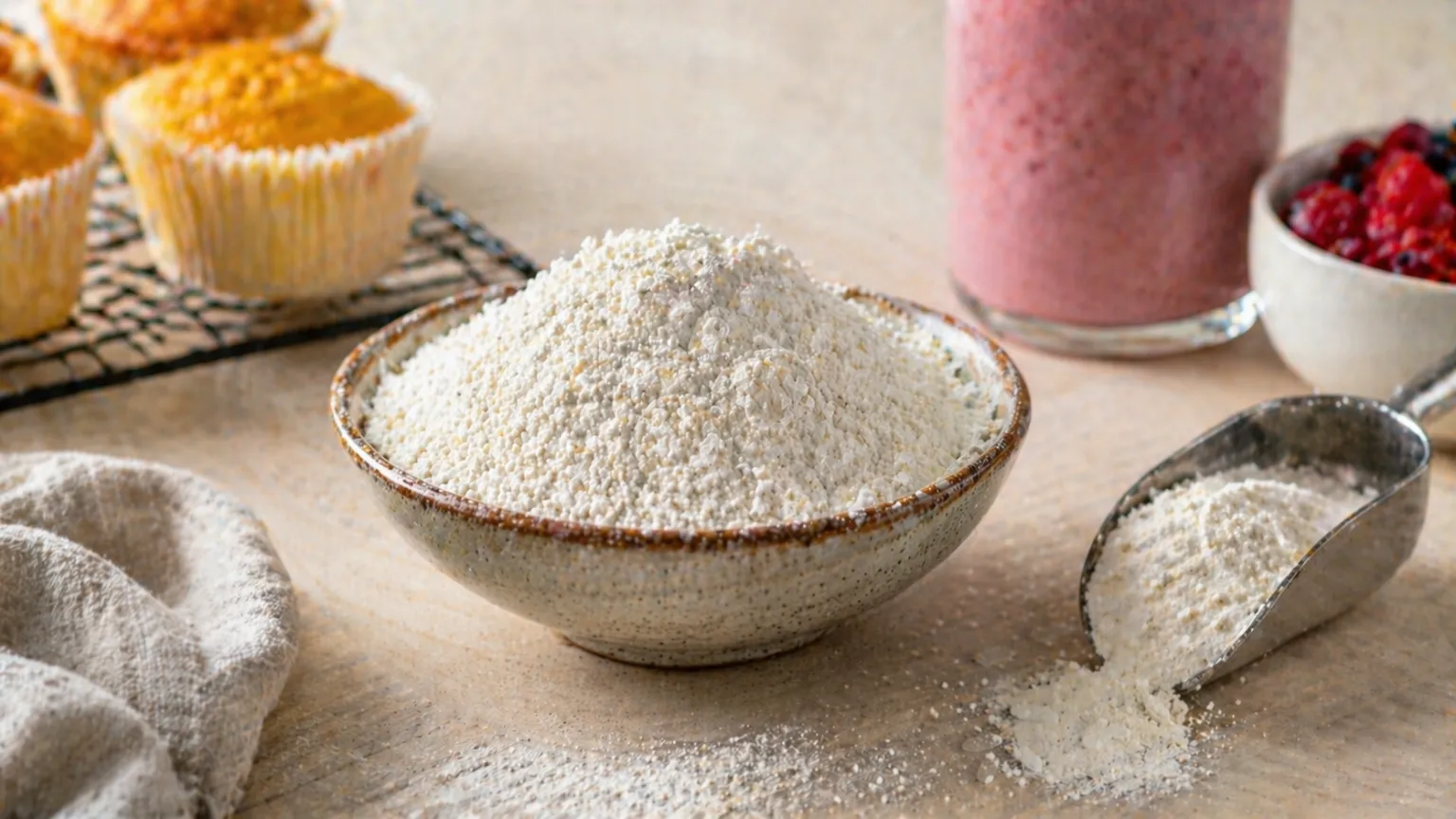 Cake Flour: Fine, Low-Protein Flour for Light and Tender Cakes