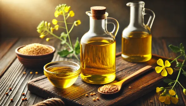 Canola Oil: 120 kcal, 1 g Saturated Fat & 1.3 g Omega-3 per Tablespoon