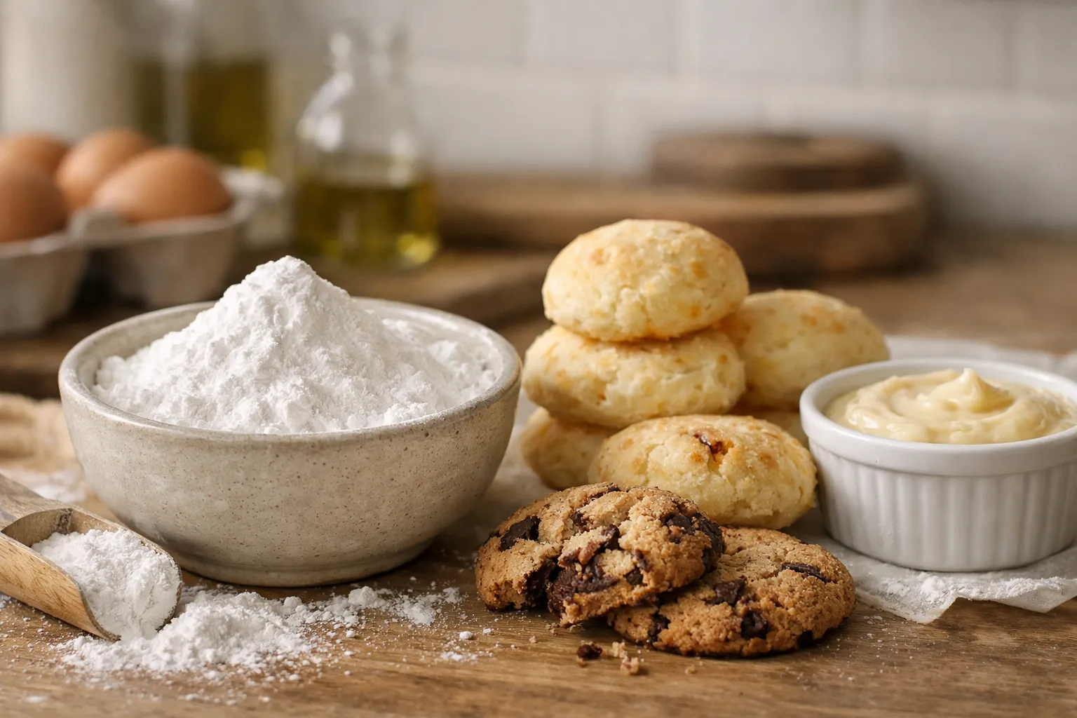 Harina de tapioca: espesante sin gluten para texturas crujientes y masticables