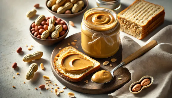 Peanut Butter: Creamy Plant Protein, Healthy Fats & Micronutrient-Dense Spread
