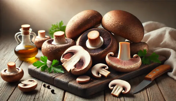 Portobello Mushrooms: Meaty Umami Caps