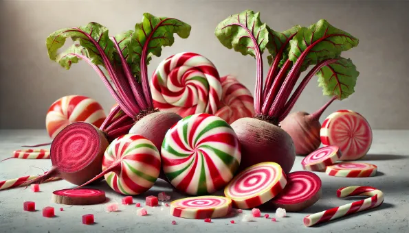 Candy Cane Rüben: farbenfrohes Gemüse voller Antioxidantien