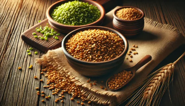 Freekeh: blé ancien grillé riche en fibres et protéines