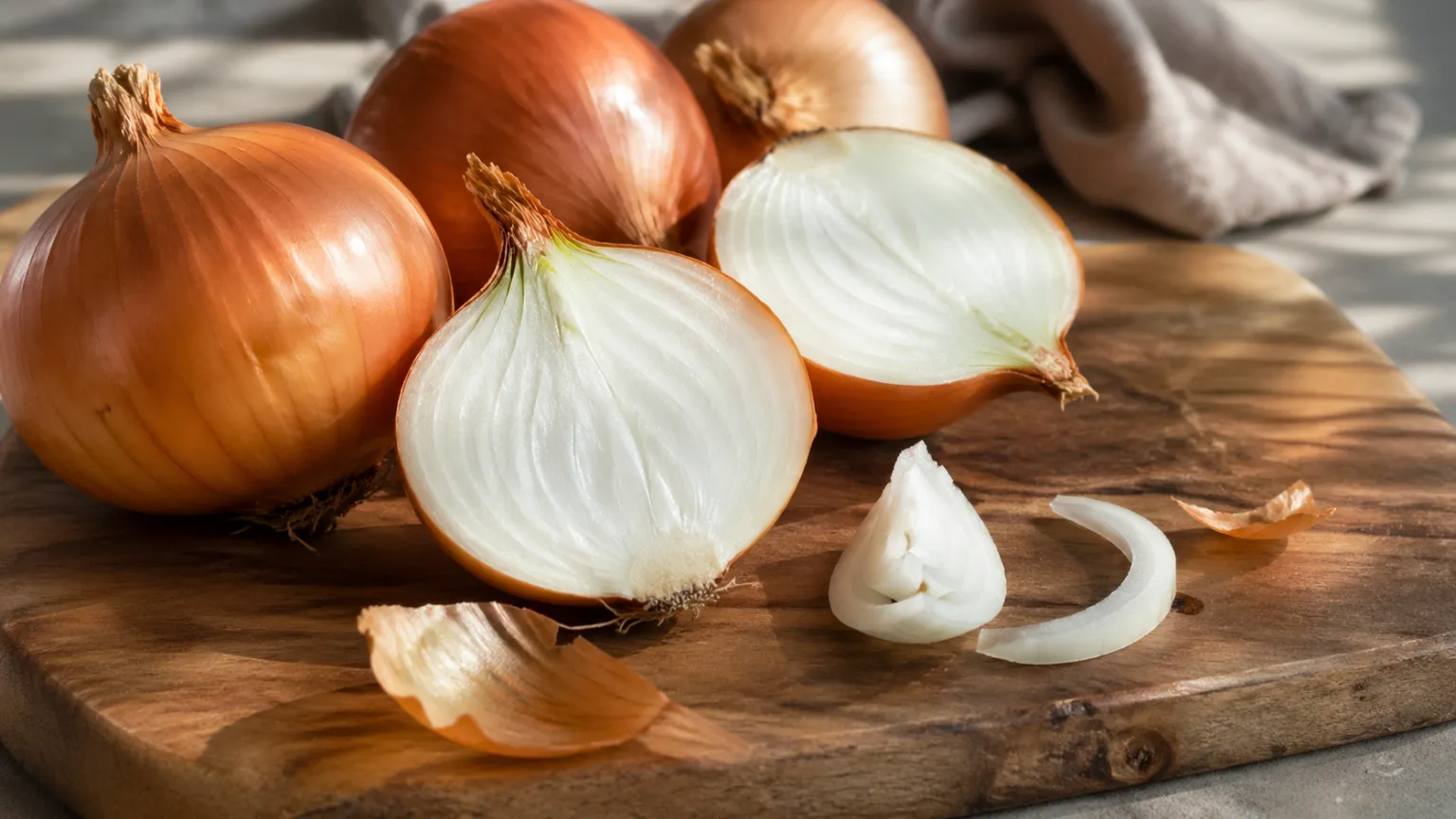 Cebolla: calorías, beneficios y usos