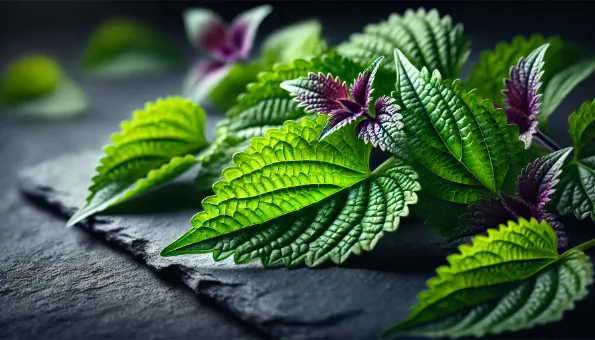 Shiso yaprakları: Antioksidan açısından zengin Japon otu