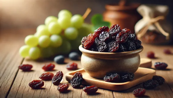 Raisins: Naturally Sweet, Fiber-Rich Dried Grapes