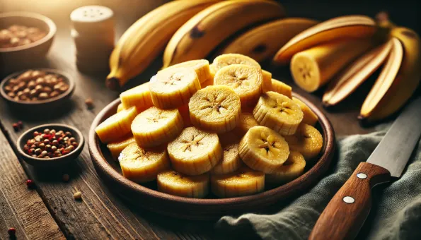 الموز البلانتين: مصدر نشوي غني بالطاقة