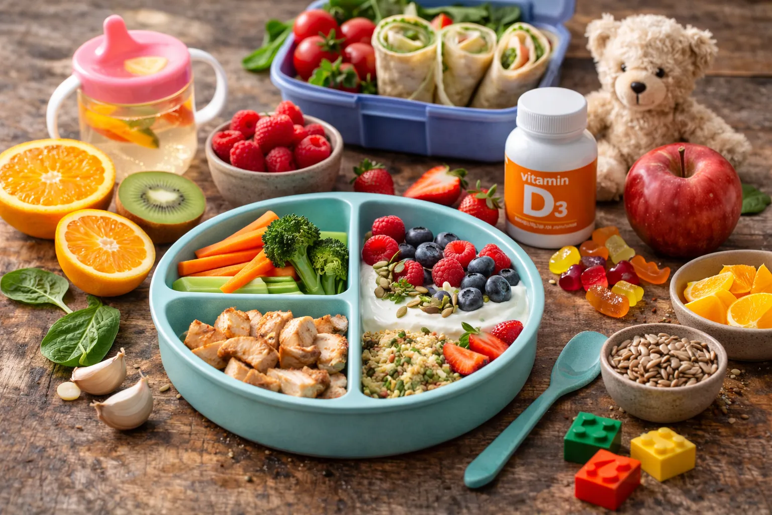 Ernährung für Kinder‑Immunsystem: realistische Snacks & Mahlzeiten (Schule + Zuhause)