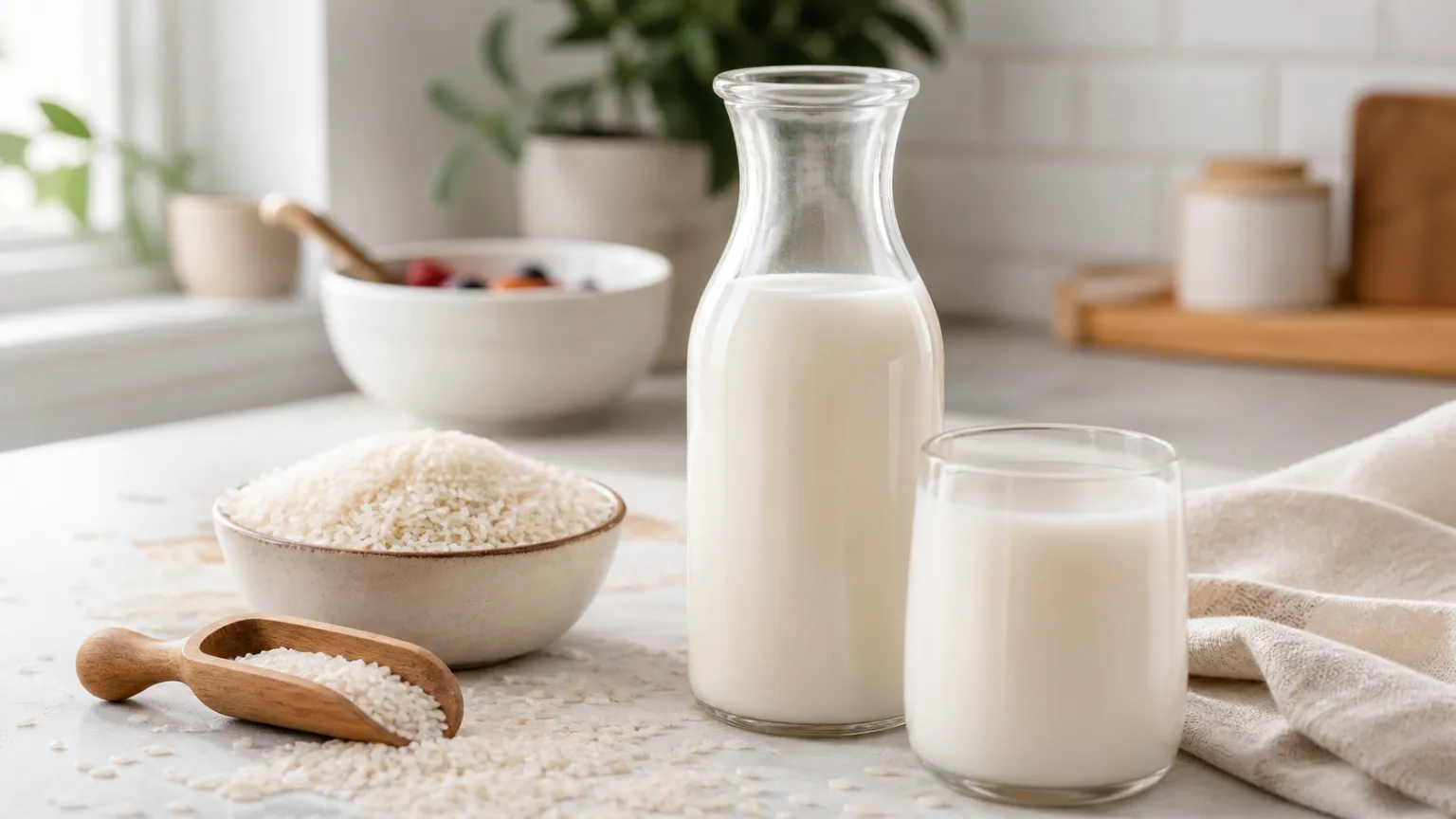 Rice Milk: Nutrition, Calories, Benefits & Uses