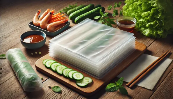 Rice Paper: Thin and Gluten-Free Wrapper