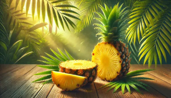 Ananas: dolcezza tropicale ricca di vitamina C e bromelina