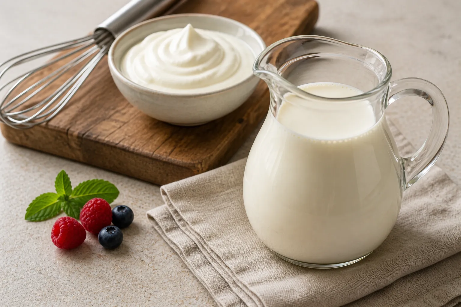 Panna: ingrediente cremoso per dolci e salse