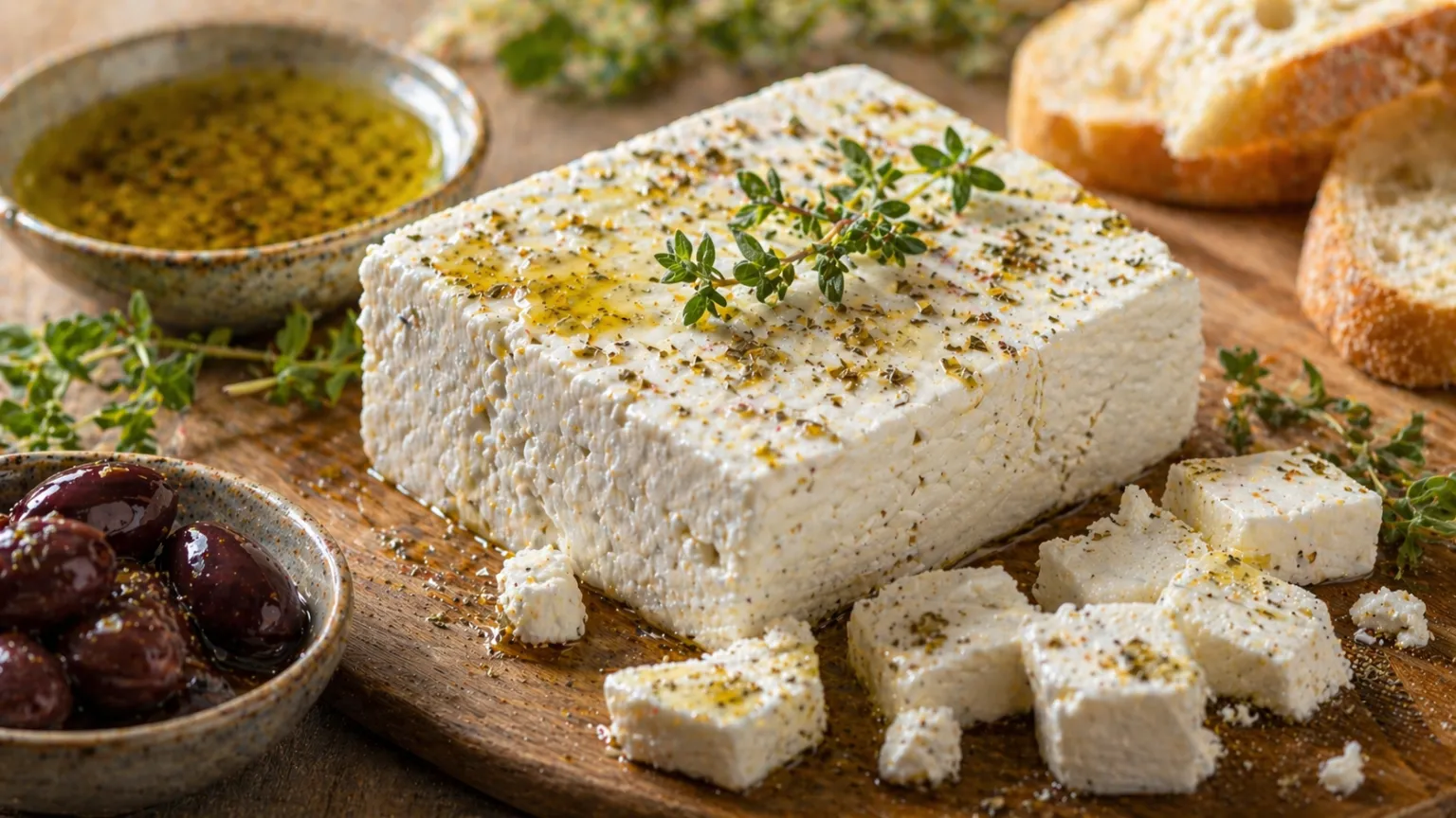 Feta Cheese: Salty Greek Classic Rich in Calcium and Flavor