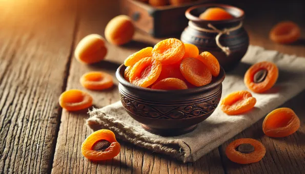 المشمش المجفف: وجبة خفيفة حلوة وغنية بالمغذيات