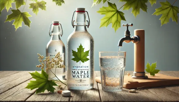 Maple Water: Naturally Filtered Tree Sap Offering Light Hydration, Trace Minerals & Subtle Sweetness
