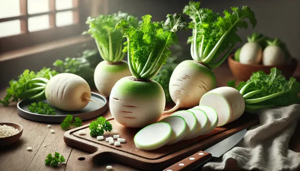 Daikon rotkva: hrskava i detoksikacijska korjenasta biljka