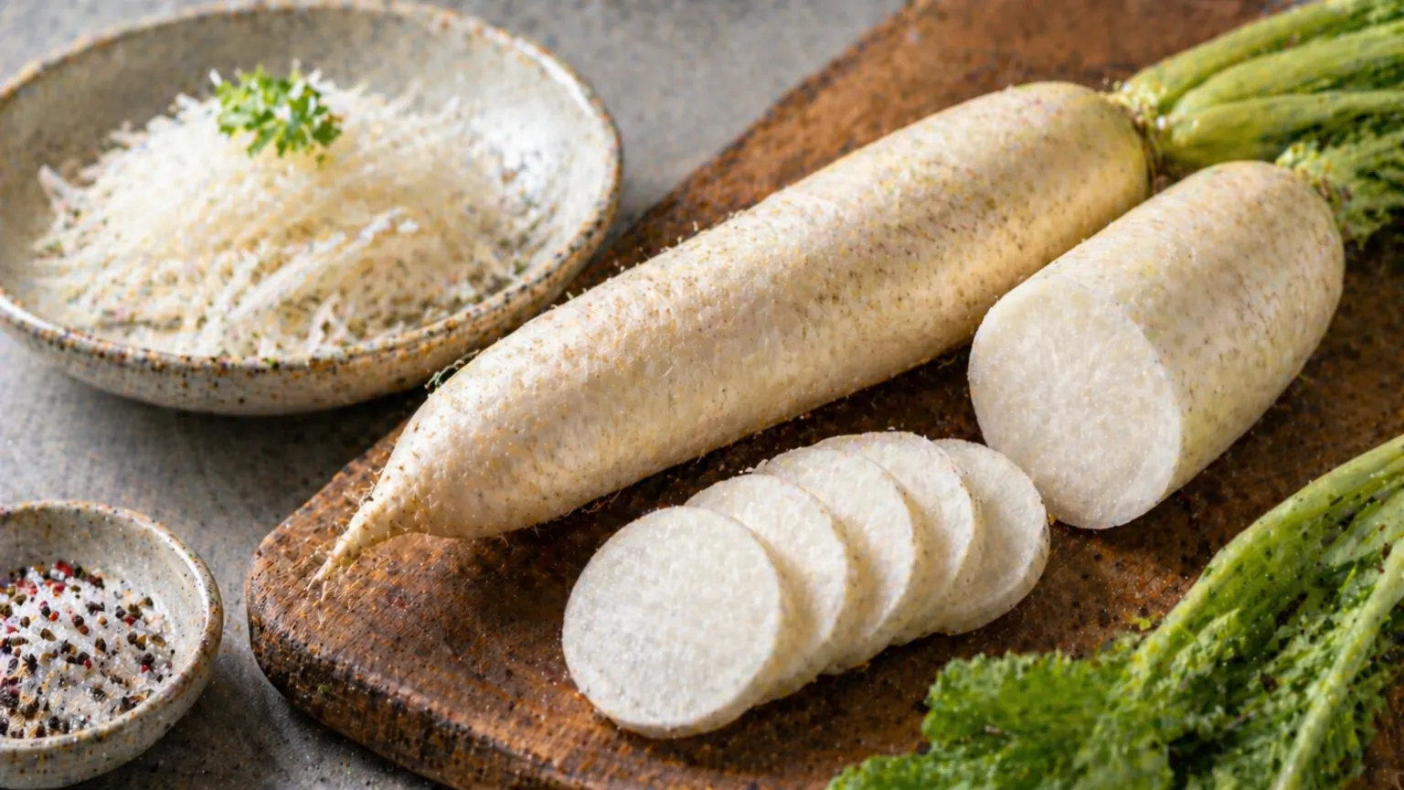 Daikon Radish: Crisp, Refreshing, and Detoxifying