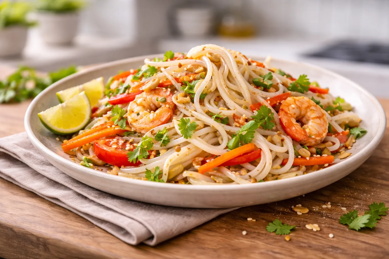 Noodles di riso: pronti in 2 min, naturalmente senza glutine