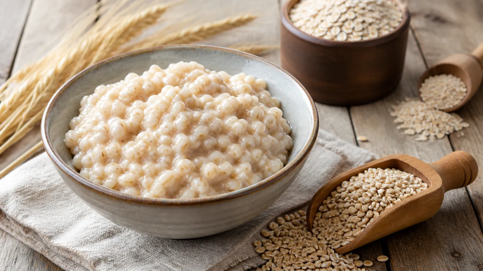 Barley Cereal: Heart-Healthy and Fiber-Rich Breakfast