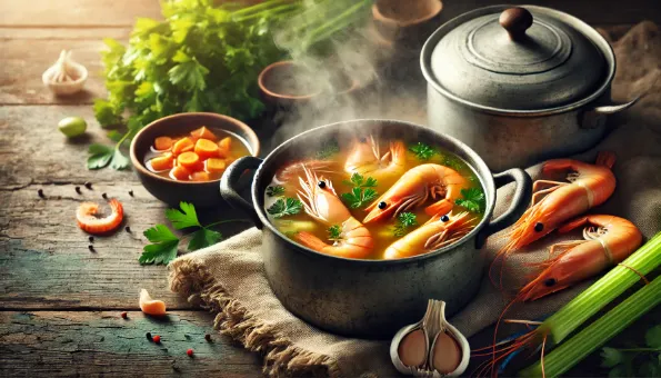 Temeljac od kozica: bogata osnova za supe i rižota