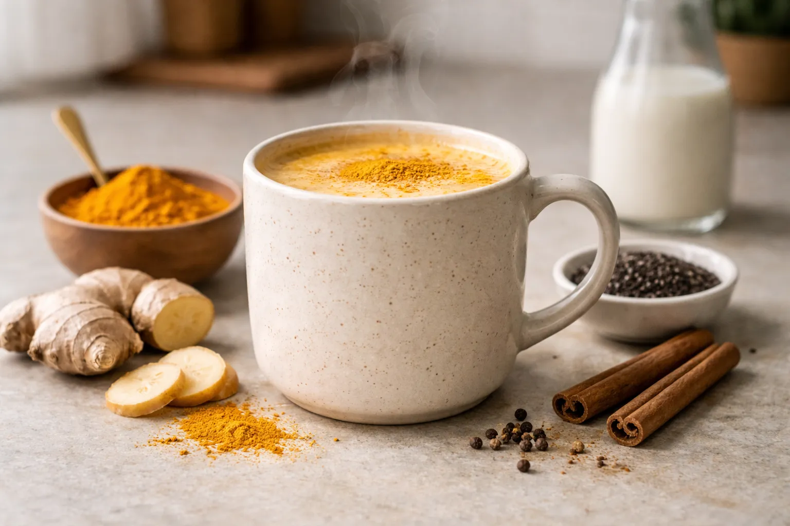Golden Milk: Anti‑Inflammatory Turmeric Latte