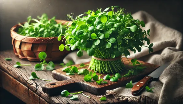 Brunnenkresse: Pfeffriges Kraftpaket mit viel Vitamin K