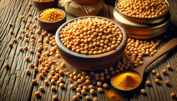 Chana Dal: riche en protéines et fibres