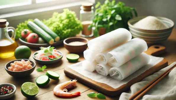 Rižin papir: lagan, bez glutena i svestran